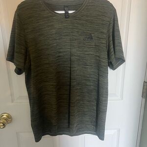 Adidas Men's Green T-Shirt